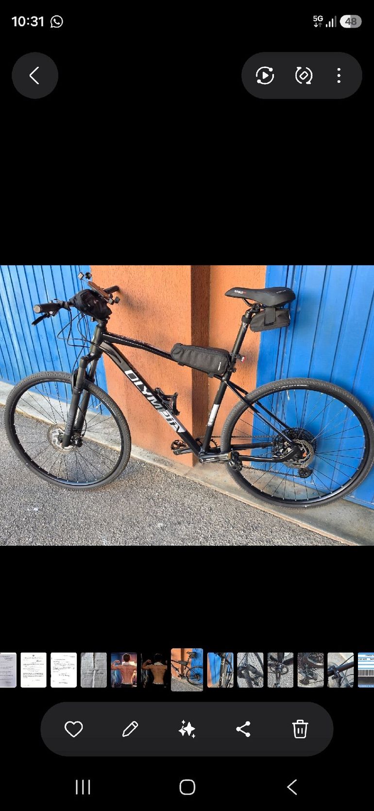Used Olympia Evo SRAM XX1 Eagle AXS 2025 Mountainbike, Black — image 1 of 6