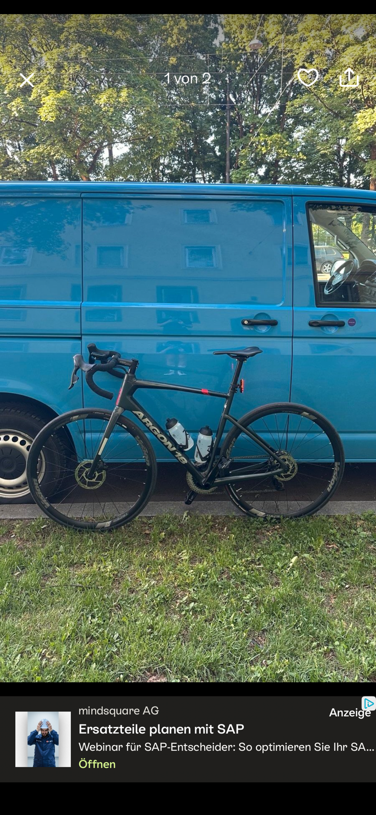 Used Argon 18 Equation Sram Rival AXS 2024 2024 Road & Gravel, Light Gray — image 5 of 5