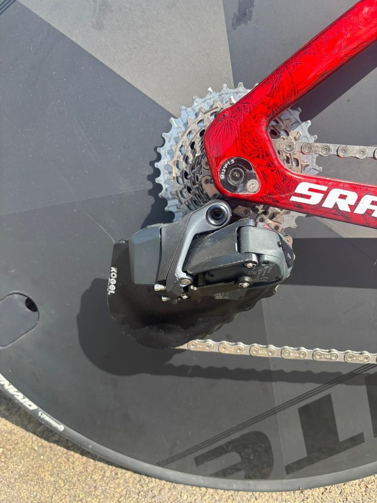 Used Velobuild Time Trial 2023 Road & Gravel, Red — image 5 of 6