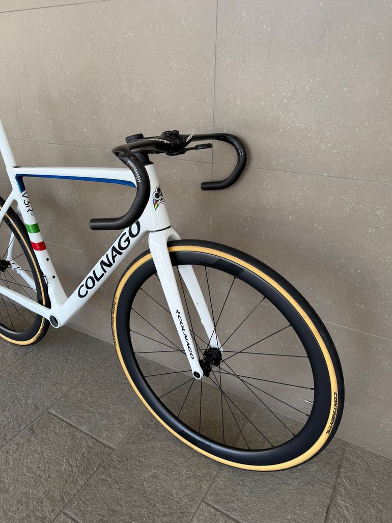 Used Colnago V3-RS Disc Frameset 2021 Frameset 2021 Road & Gravel, Blue — image 5 of 11