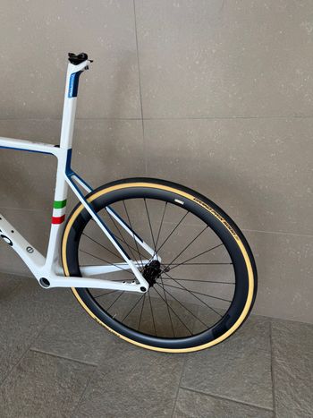 Used Colnago V3-RS Disc Frameset 2021 Frameset 2021 Road & Gravel, Blue — image 8 of 11