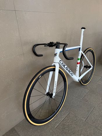 Used Colnago V3-RS Disc Frameset 2021 Frameset 2021 Road & Gravel, Blue — image 9 of 11