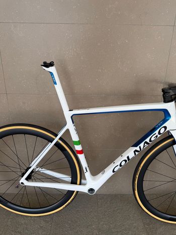 Used Colnago V3-RS Disc Frameset 2021 Frameset 2021 Road & Gravel, Blue — image 4 of 11