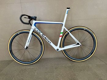 Used Colnago V3-RS Disc Frameset 2021 Frameset 2021 Road & Gravel, Blue — image 10 of 11