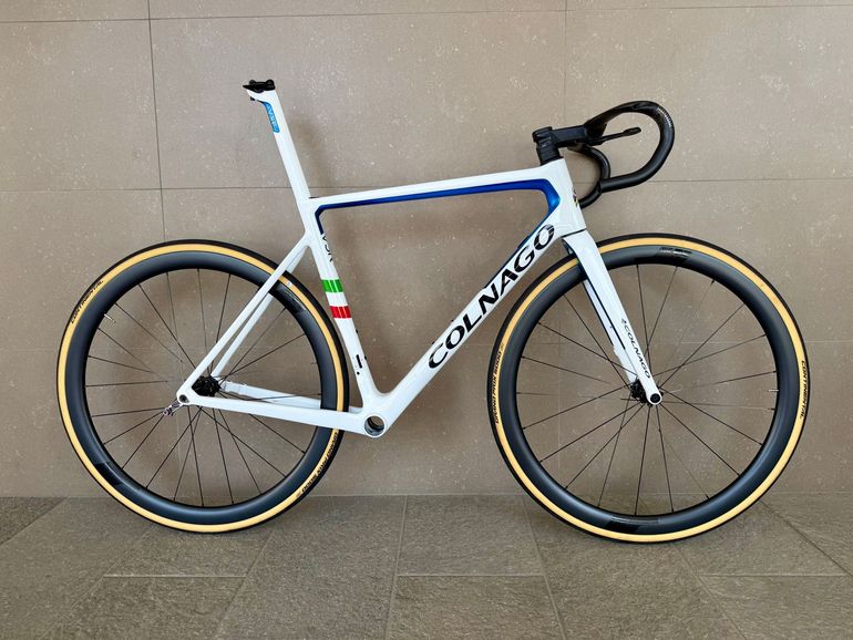 Used Colnago V3-RS Disc Frameset 2021 Frameset 2021 Road & Gravel, Blue — image 1 of 11