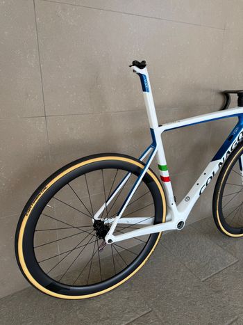Used Colnago V3-RS Disc Frameset 2021 Frameset 2021 Road & Gravel, Blue — image 3 of 11