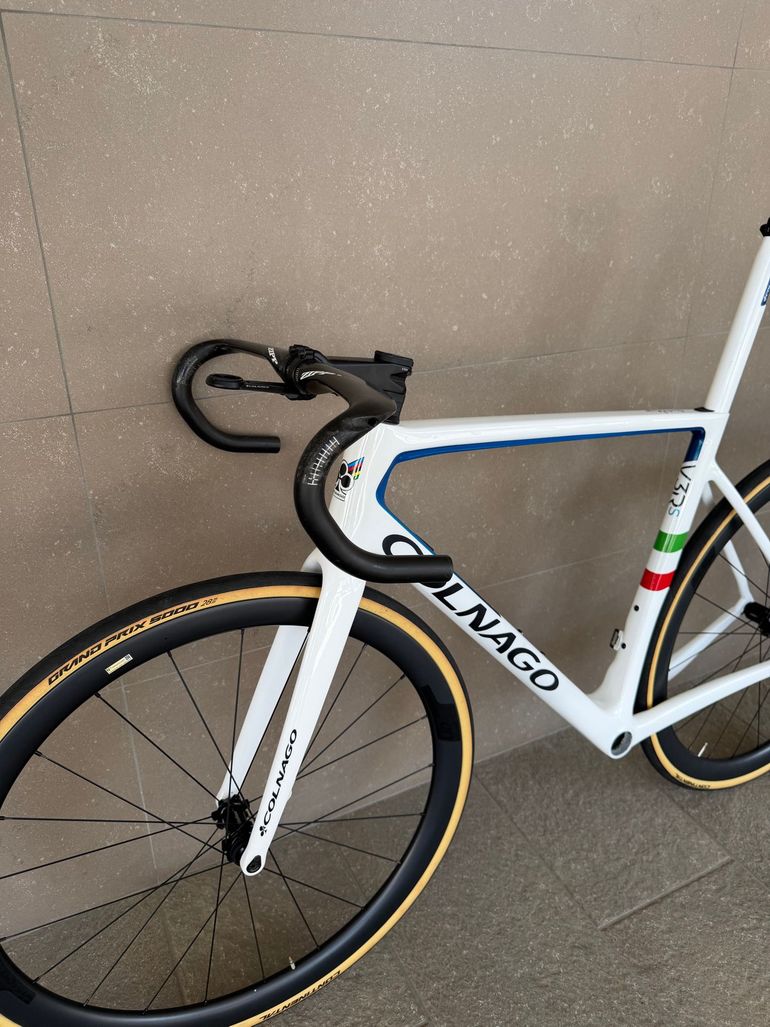 Used Colnago V3-RS Disc Frameset 2021 Frameset 2021 Road & Gravel, Blue — image 7 of 11