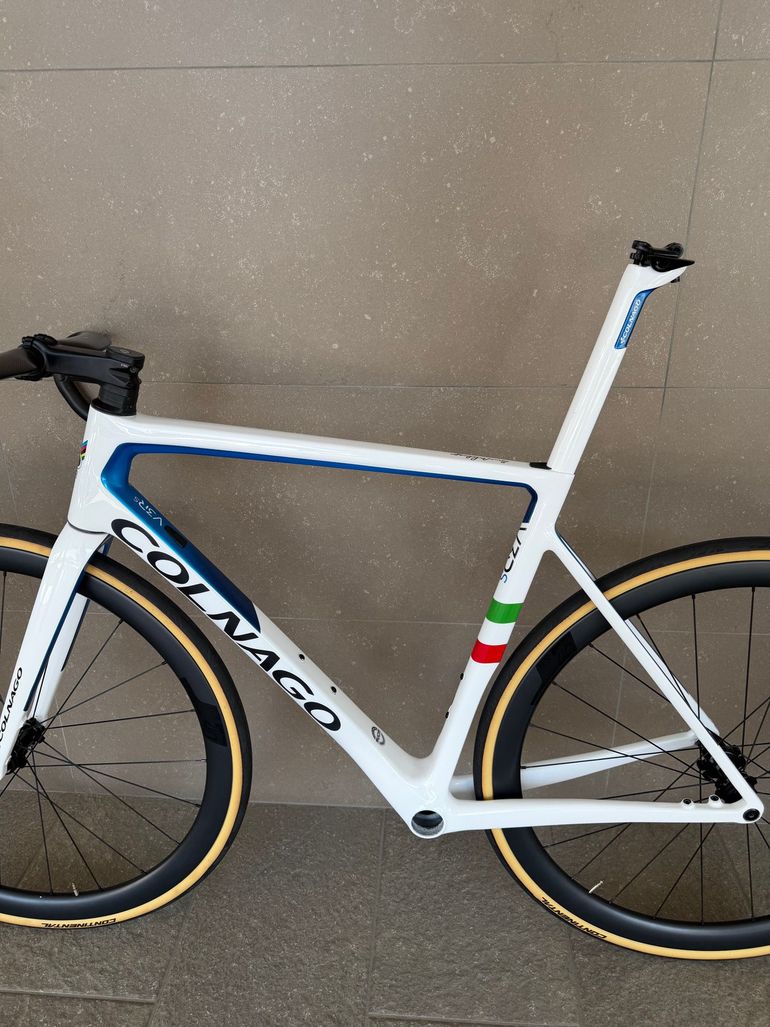 Used Colnago V3-RS Disc Frameset 2021 Frameset 2021 Road & Gravel, Blue — image 2 of 11