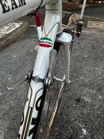 Used Olmo Olmo Custom Other Campagnolo 1982 Road & Gravel, White — image 6 of 9