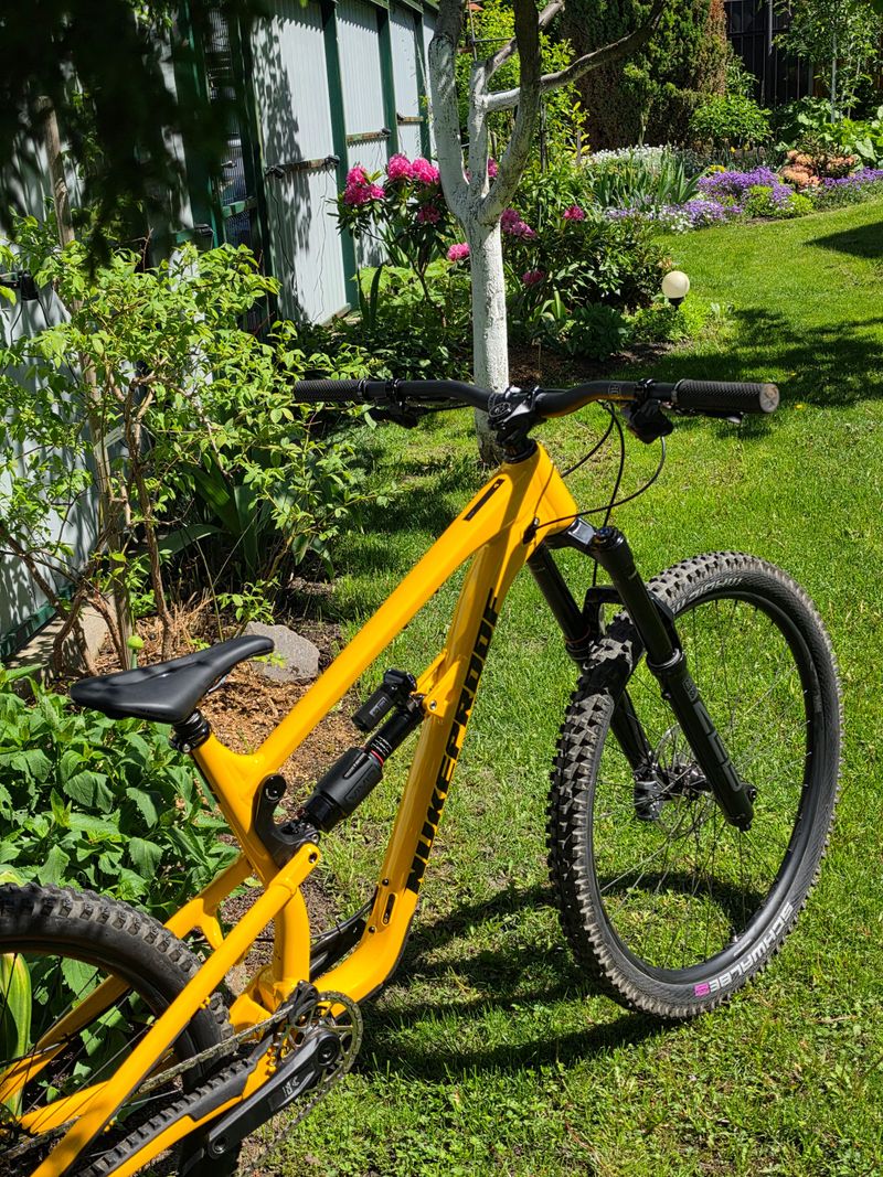 Used Nukeproof Mega SRAM GX Eagle AXS (T-Type) 2026 Mountainbike, Orange — image 5 of 9