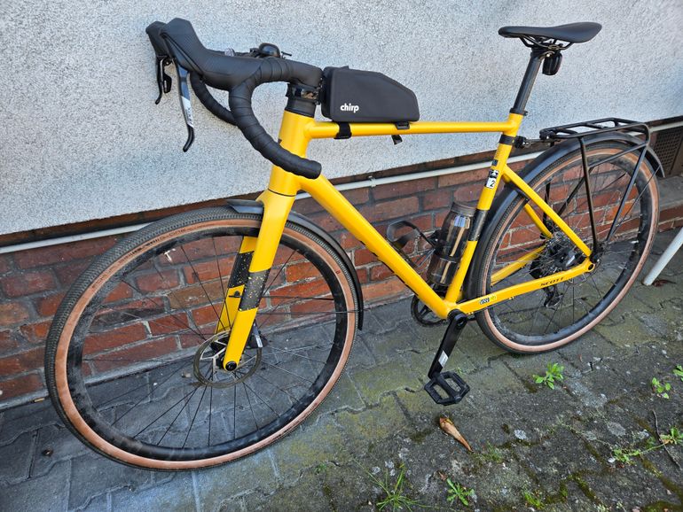Used Scott Speedster Gravel 30 EQ 2024 2024 Road & Gravel, Orange — image 3 of 4
