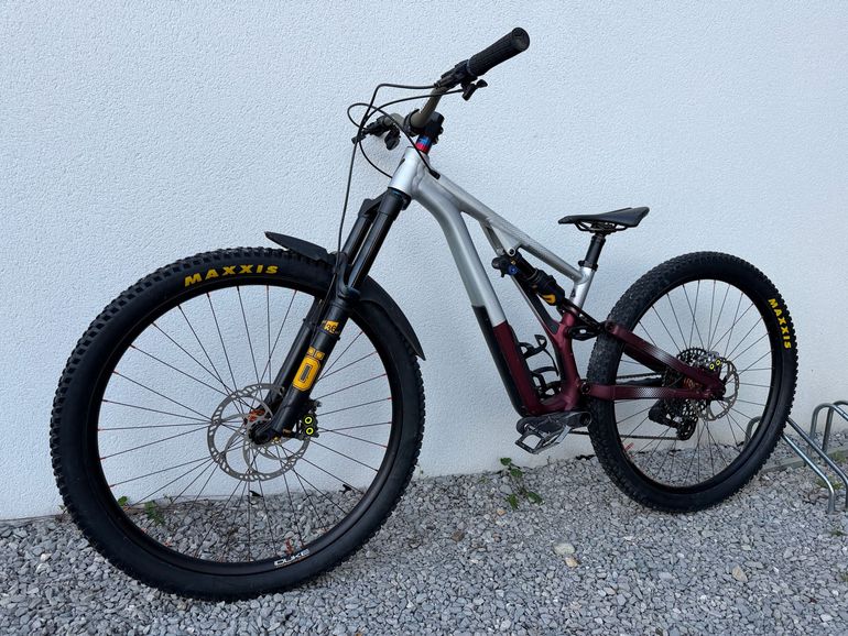 Used Specialized Stumpjumper EVO SRAM GX Eagle AXS (T-Type) 2024 Mountainbike, Light Gray — image 2 of 7