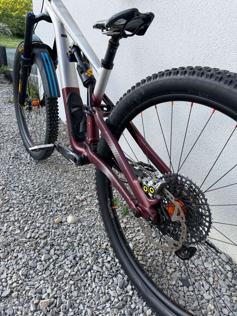 Used Specialized Stumpjumper EVO SRAM GX Eagle AXS (T-Type) 2024 Mountainbike, Light Gray — image 7 of 7