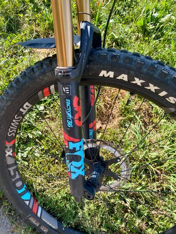 Used Mondraker E-crusher SRAM EX1 2019 Mountainbike, Blau — image 2 of 10