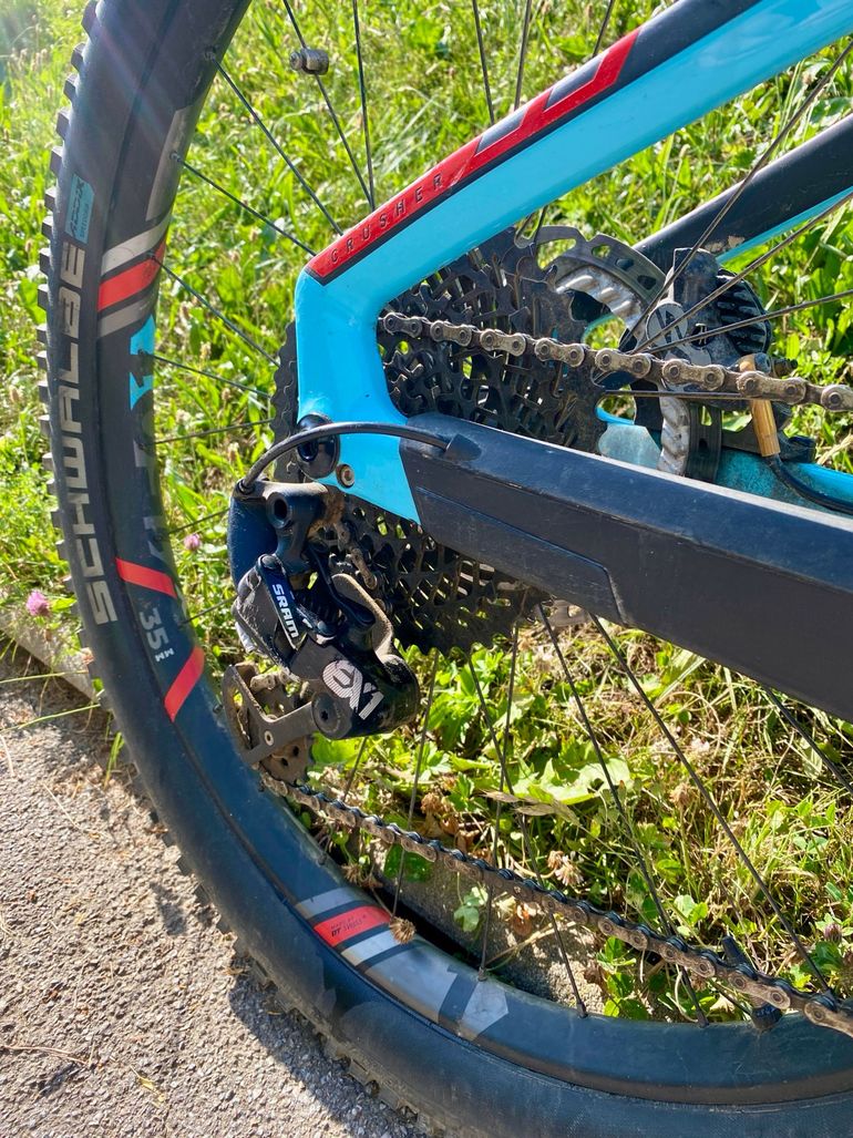 Used Mondraker E-crusher SRAM EX1 2019 Mountainbike, Blau — image 6 of 10