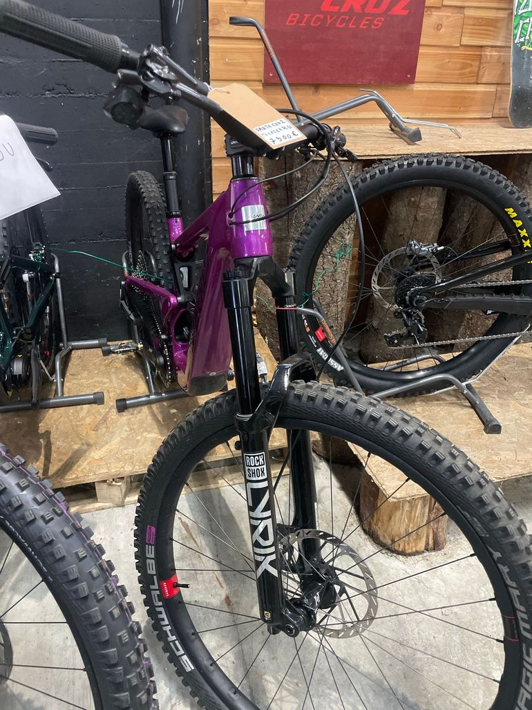 Used Santa Cruz Heckler SRAM X01 Eagle AXS 2024 Mountainbike, Violett — image 6 of 6