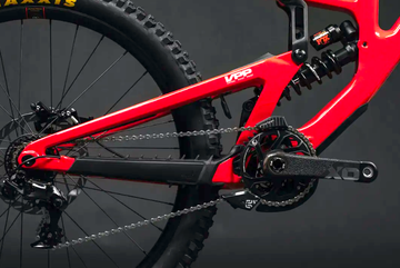 Used Santa Cruz V10 SRAM X01 DH 2024 Mountainbike, Red — image 2 of 8
