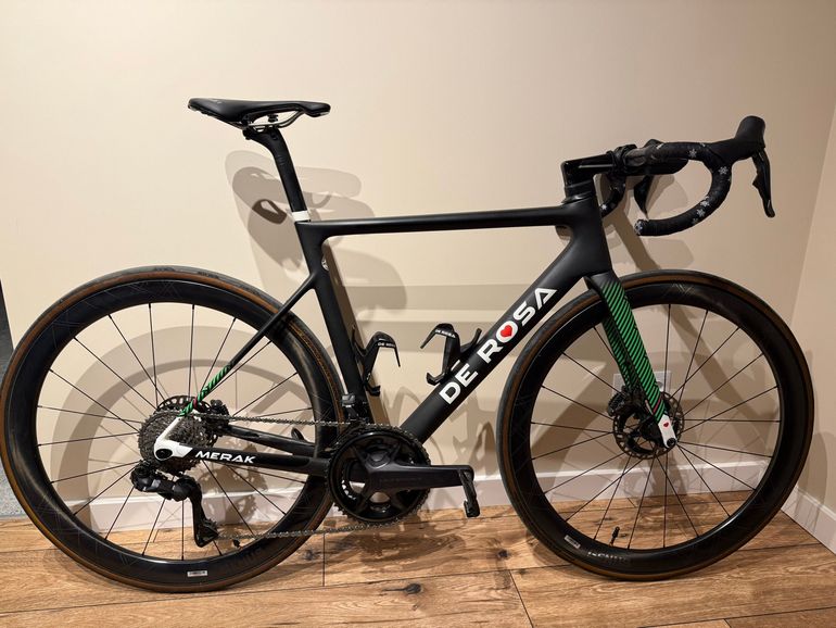 Used De Rosa Merak Ultegra Carbon 2021 2021 Road & Gravel, Schwarz — image 2 of 6