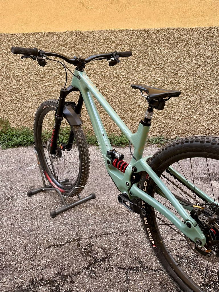 Used Forbidden Druid Framekit 2023 Frameset 2023 Mountainbike, Grün, 29 — image 4 of 8