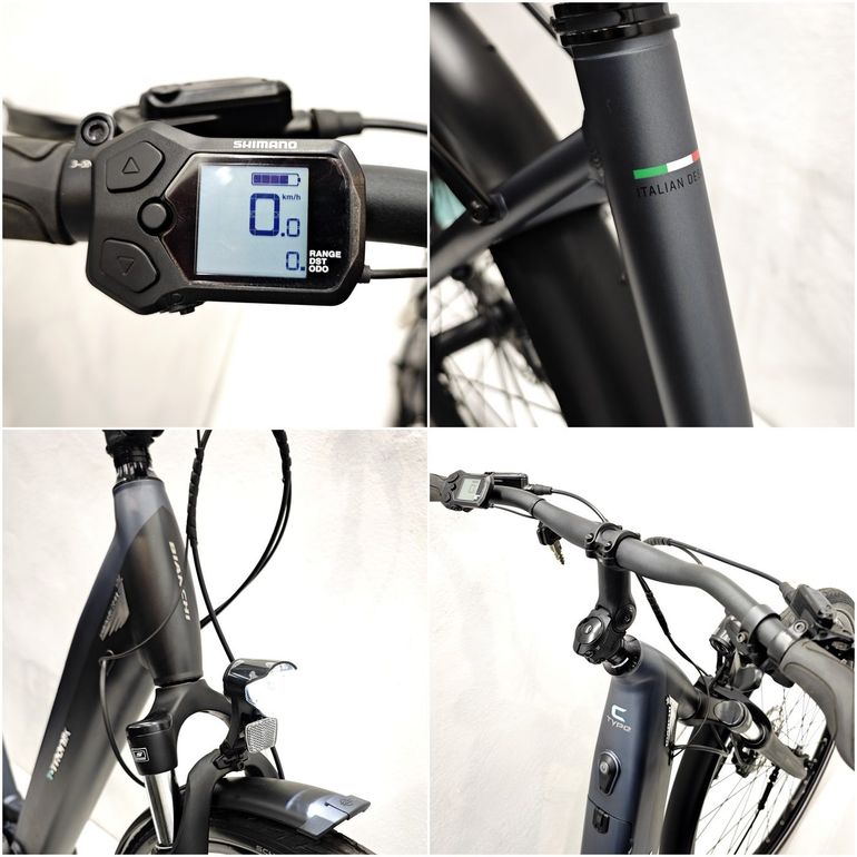 Used Bianchi T-Tronik C-Type X7/X5 2025 2025 Urban, Black — image 10 of 12