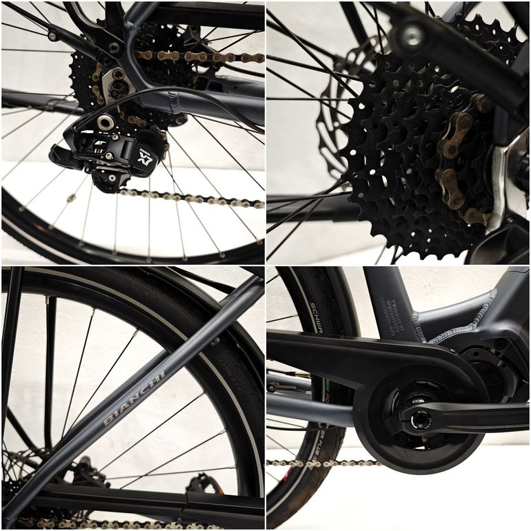 Used Bianchi T-Tronik C-Type X7/X5 2025 2025 Urban, Black — image 8 of 12