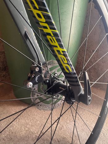 Used Corratec Corones Expert Disc 2023 2023 Road & Gravel, Light Gray — image 7 of 9
