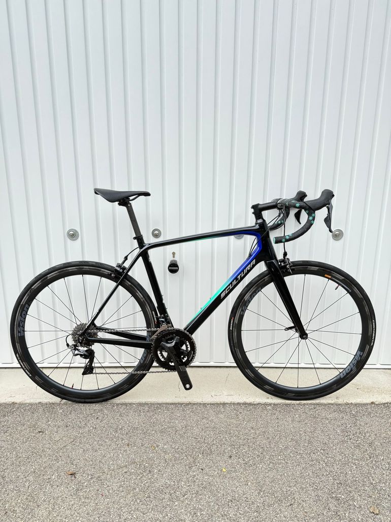 Used Merida Scultura Shimano Dura Ace 2019 Road & Gravel, Blau — image 1 of 6