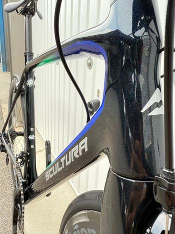 Used Merida Scultura Shimano Dura Ace 2019 Road & Gravel, Blau — image 5 of 6