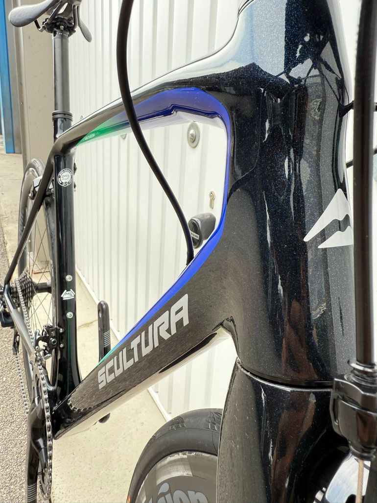 Used Merida Scultura Shimano Dura Ace 2019 Road & Gravel, Blau — image 5 of 6