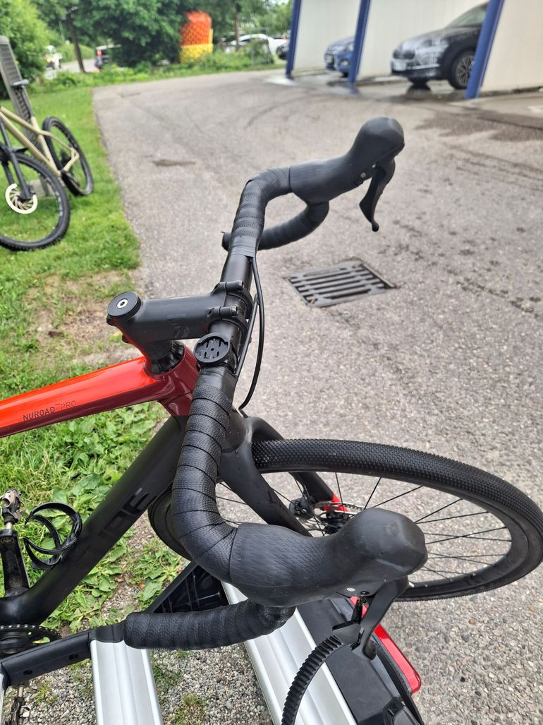 Used CUBE NUROAD C:62 PRO 2021 2021 Road & Gravel, Black — image 8 of 8