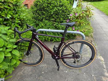 Used CUBE LITENING AIR C:68X RACE 2023 2023 Road & Gravel, Red — image 2 of 4