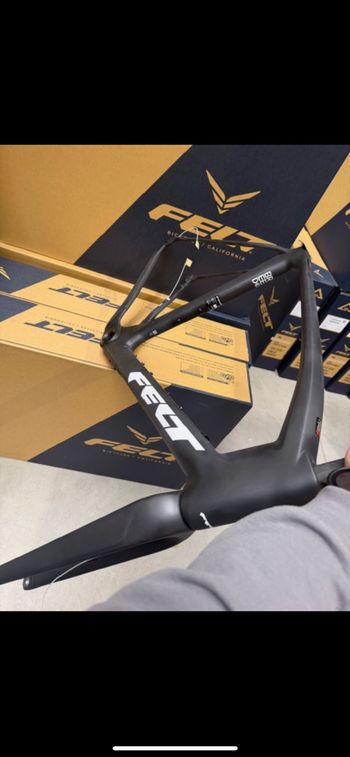 Used Felt BREED Advanced GRX 820 2024 Frameset 2024 Road & Gravel, Black — image 3 of 4