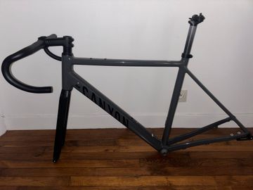 Used Canyon Endurace 7 RAW 2024 Frameset 2024 Road & Gravel, Light Gray — image 2 of 9