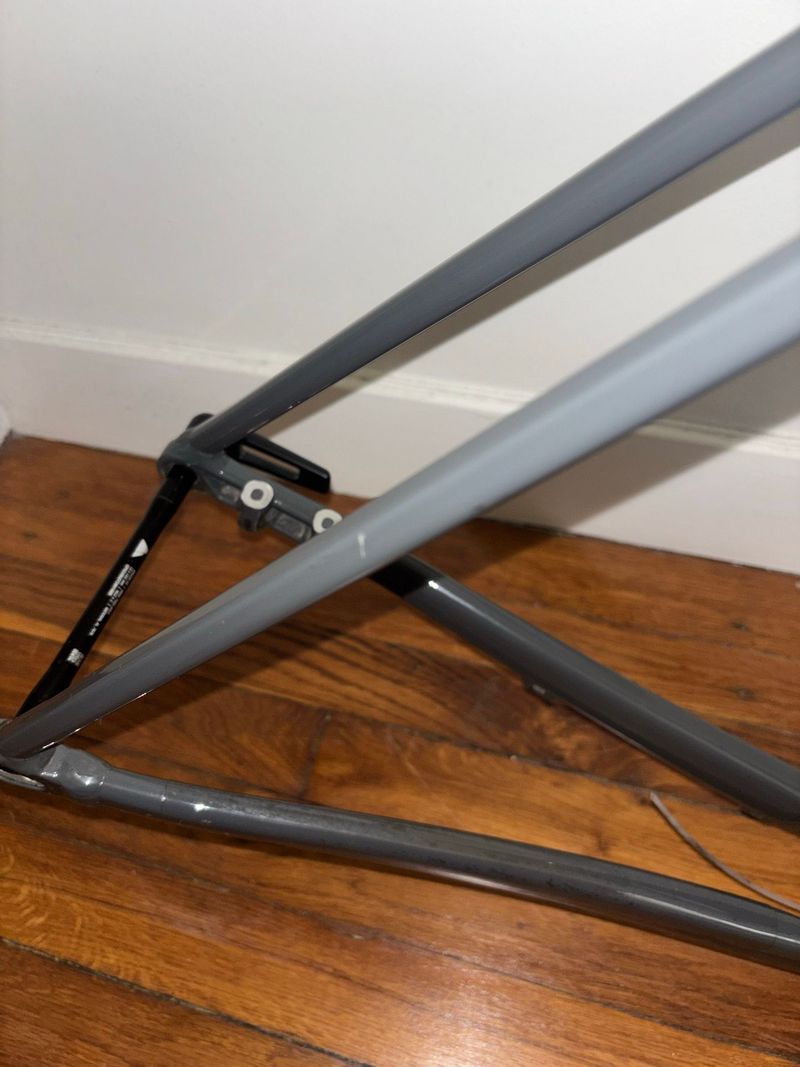 Used Canyon Endurace 7 RAW 2024 Frameset 2024 Road & Gravel, Light Gray — image 7 of 9