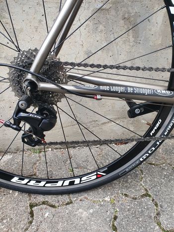 Used Su misura Titanio Personalizzata 2014 Road & Gravel, Weiß — image 6 of 7