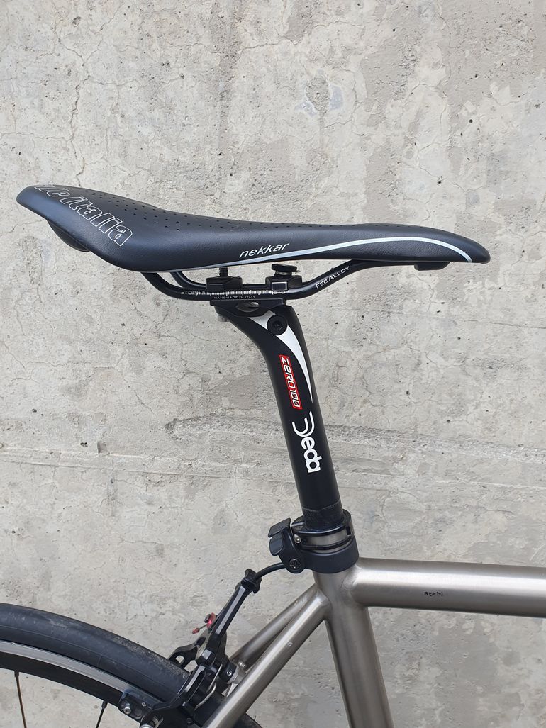 Used Su misura Titanio Personalizzata 2014 Road & Gravel, Weiß — image 3 of 7