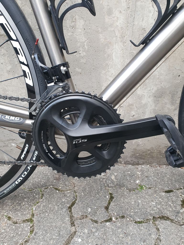 Used Su misura Titanio Personalizzata 2014 Road & Gravel, Weiß — image 7 of 7