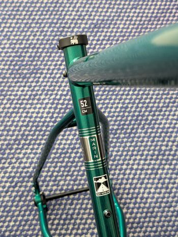 Used Marin Nicasio 2 Frame Kit 2025 Frameset 2025 Road & Gravel, Grün — image 3 of 13