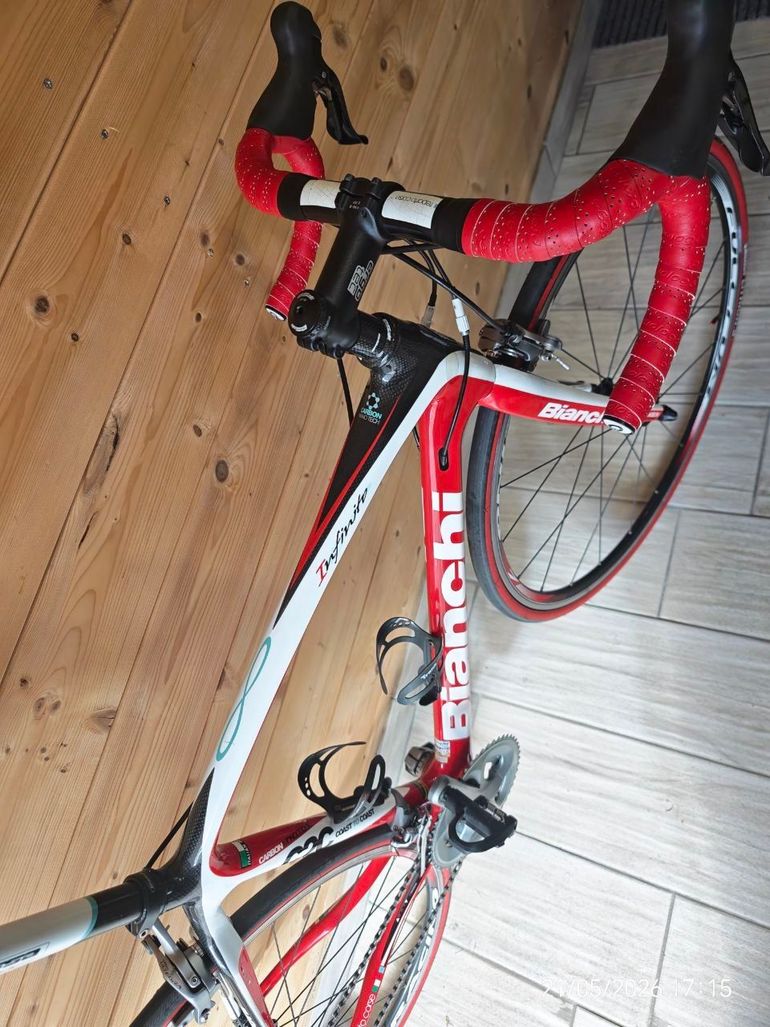 Used Bianchi Infinito C2C 2012 2012 Road & Gravel, Red — image 2 of 9