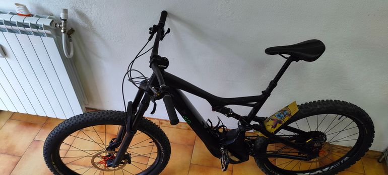 Used Specialized Turbo Levo FSR 6Fattie 2017 2017 Mountainbike, Negro — image 3 of 8