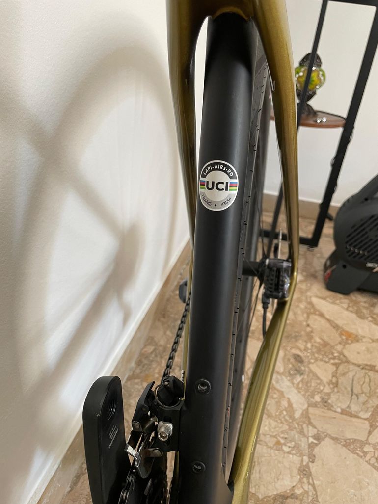 Used Lapierre Aircode DRS 6.0 2023 Frameset 2023 Road & Gravel, Orange — image 6 of 10