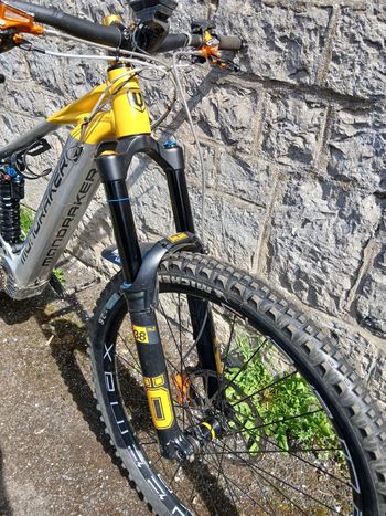 Used Mondraker LEVEL RR 2022 2022 Mountainbike, Hellgrau — image 3 of 10