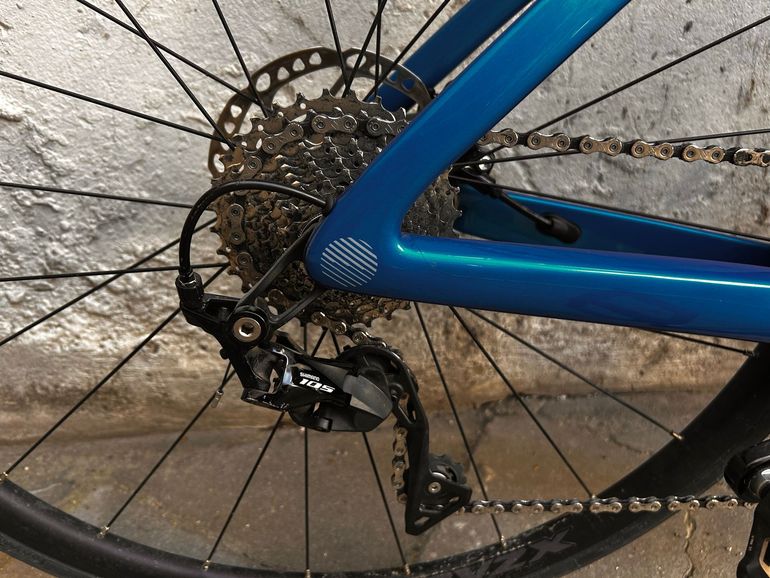 Used Corratec CCT Team Race 2024 2024 Road & Gravel, Blue — image 3 of 6