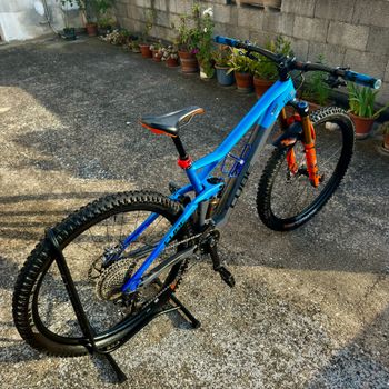 Used CUBE STEREO 150 C:62, SL 29 2022 2022 Mountainbike, Blue, 29 — image 3 of 12