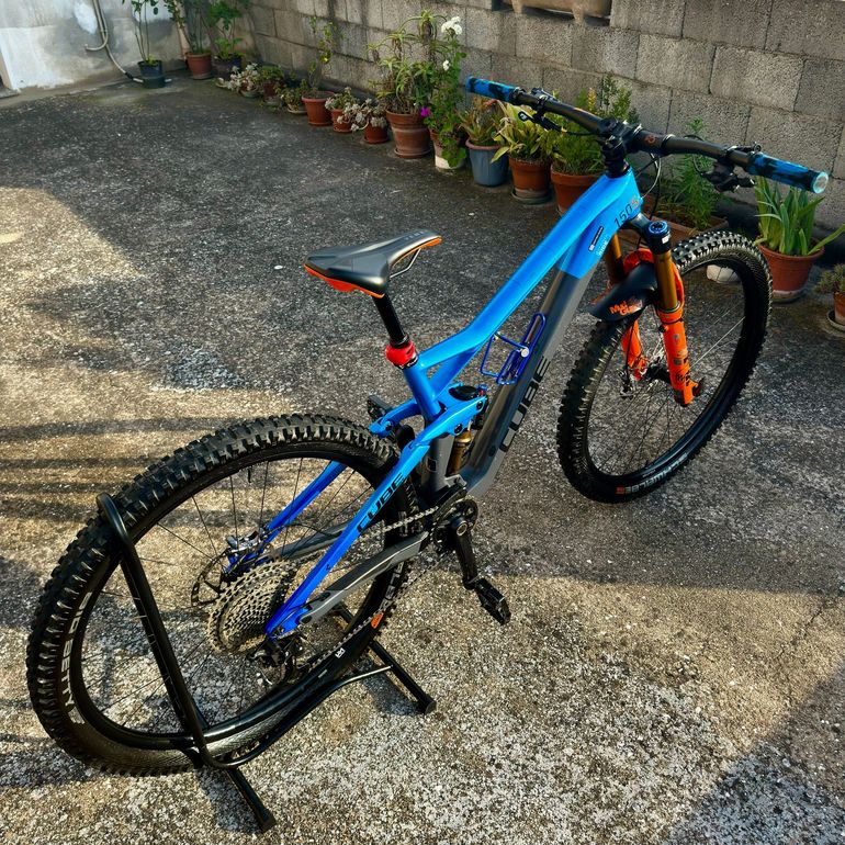 Used CUBE STEREO 150 C:62, SL 29 2022 2022 Mountainbike, Blue, 29 — image 3 of 12
