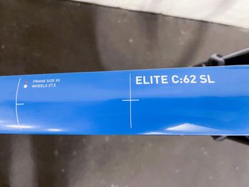 Used CUBE ELITE C:62 SL ROOKIE 2022 2022 Youth — image 6 of 17