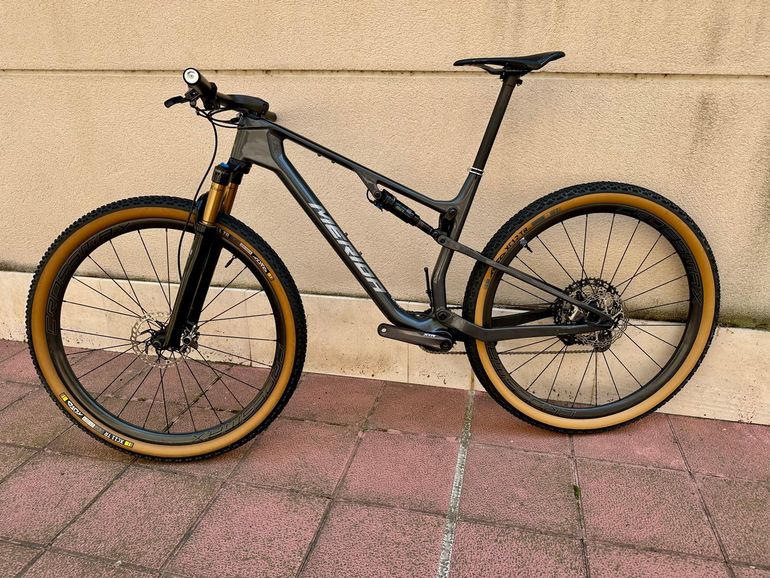 Used Merida Ninety-six Shimano XTR 2024 Mountainbike, Grigio chiaro — image 2 of 8