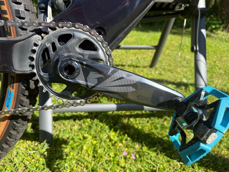 Used Scott Spark 900 AXS 2023 2023 Mountainbike, Azul — image 4 of 9