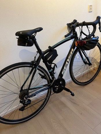 Used Sensa Latina LTD Dames 105 2022 Road & Gravel, Black — image 2 of 3
