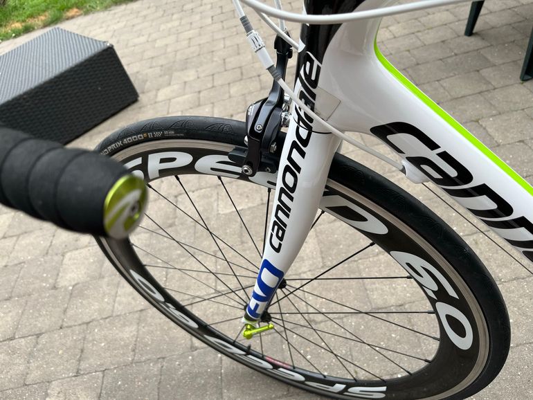 Used Cannondale SuperSix EVO Shimano 105 2015 Road & Gravel, White — image 12 of 19